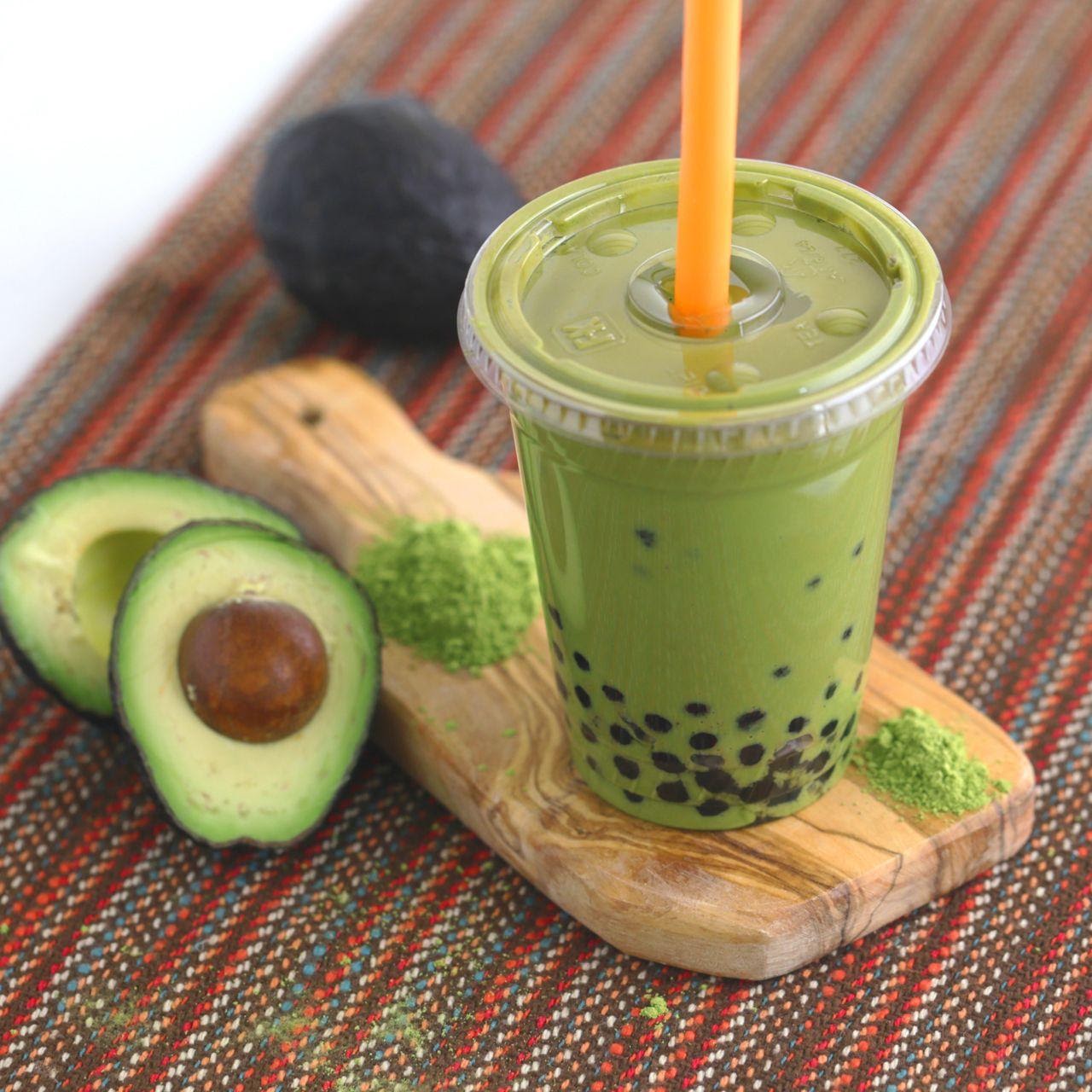 Avocado bubble tea